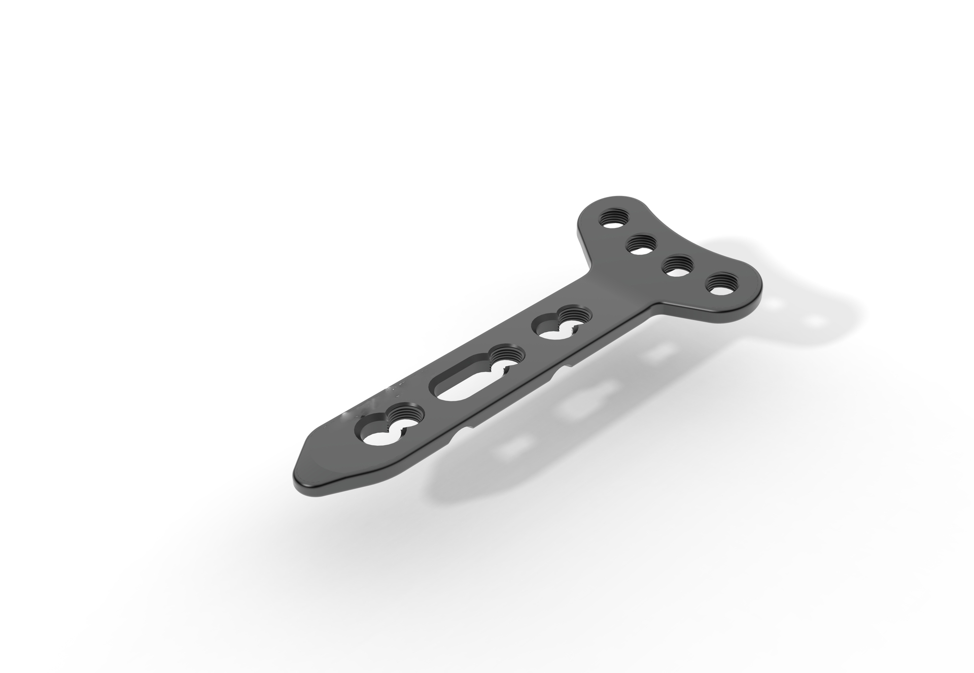 /storage/photos/1/madiha-ortho images/small locking system/Volar Distal Radius  Extra-articular Locking Plate 2.7mm Head 4 Hole.jpg